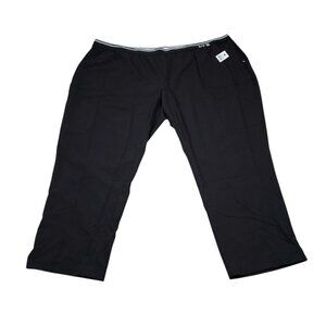 Koi Next Gen On The Run Scrub Pants Women's Plus Size 5X Black Stripe Waistband